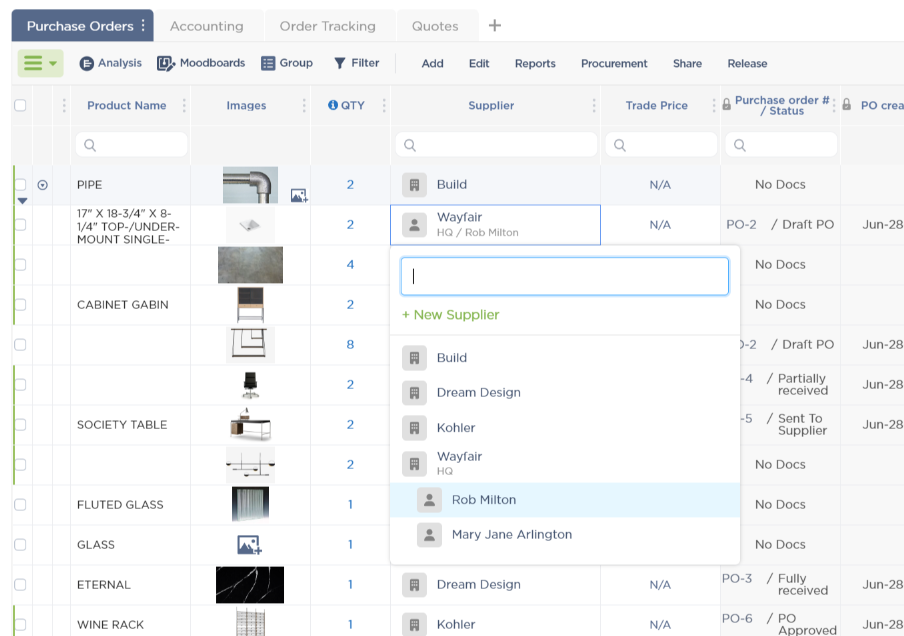 Fohlio Just Got Easier to Navigate and Quicker to Load: 2.0.0 , Fohlio, FF&E Specification, Vendor Management, Purchase Order Management, , FF&E Specification
