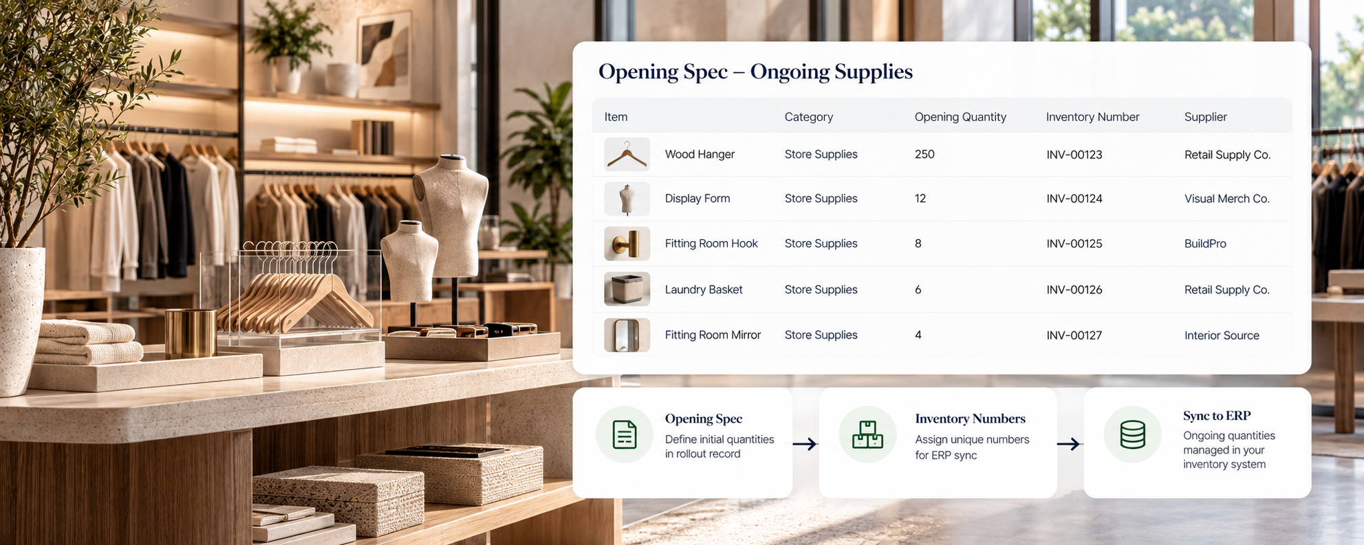 Boutique Inventory Dashboard Showcase