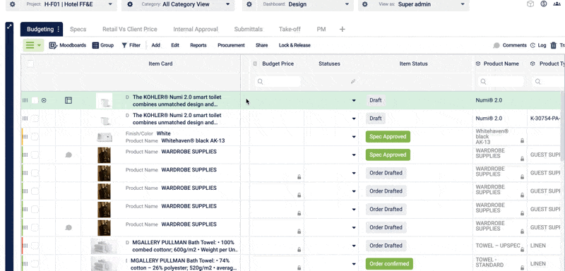 fohlio, interior design software, ff&e software, ff&e writing, ff&e specification, ff&e procurement software, specification management software, design and procurement software, interior design procurement, ff&e management, procurement workflows, multi project design workflows, hospitality design software, healthcare design software, retail design software, multifamily design software, specification and procurement platform, preferred vendor management, fabrication ready specifications, procurement visibility, cross project reporting, A How-To Guide for Design and Procurement Firms: Choosing Interior Design Software