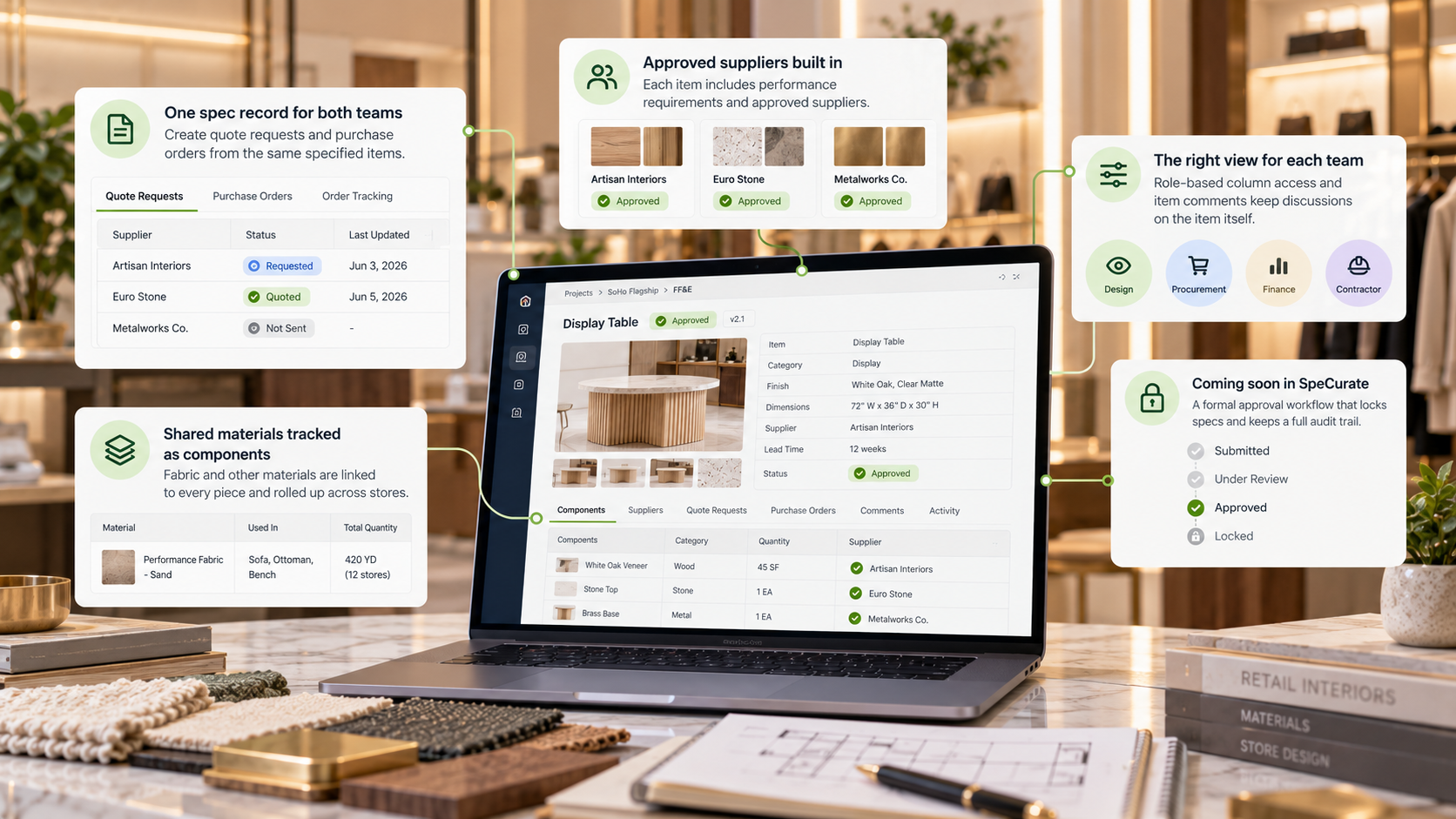 FF&E Procurement Workflow Workspace