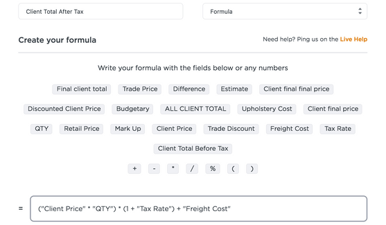 Compare budgets