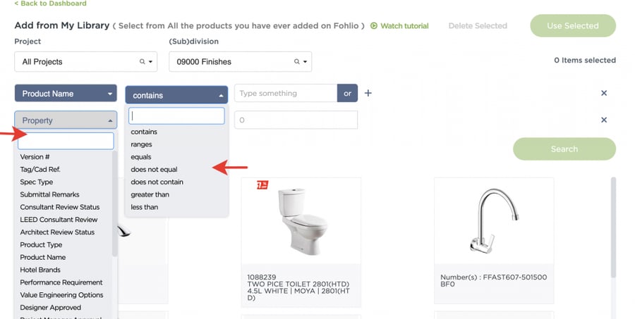 Make your design references searchable in different ways