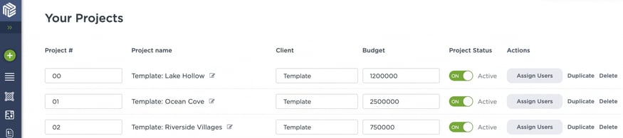 Setting Up Your Project Templates and Punchlists
