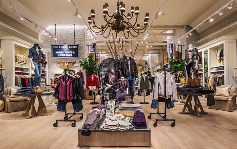 The Psychology of Interior Design, Part 2- Retail Store Layouts | Fohlio | Free-Flow Retail Store Layout 2.jpg | material library | FF&E | FFE | interior design software | digital materials library