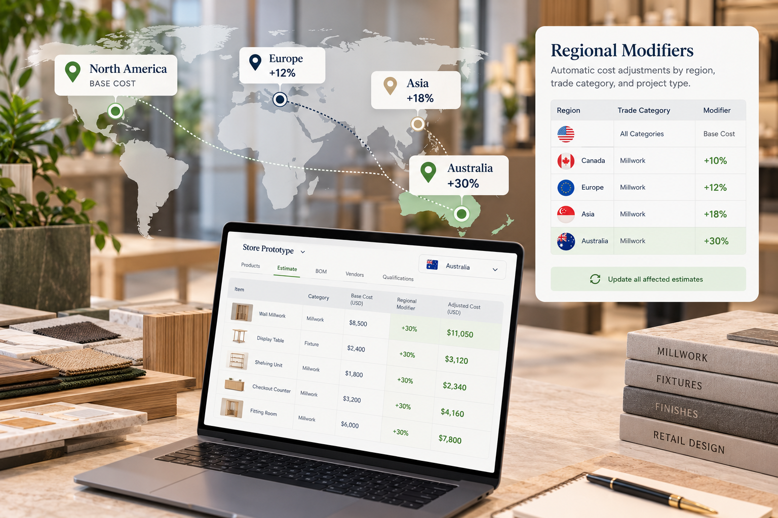 Global Retail Pricing Dashboard - Regional modifiers belong in the rules