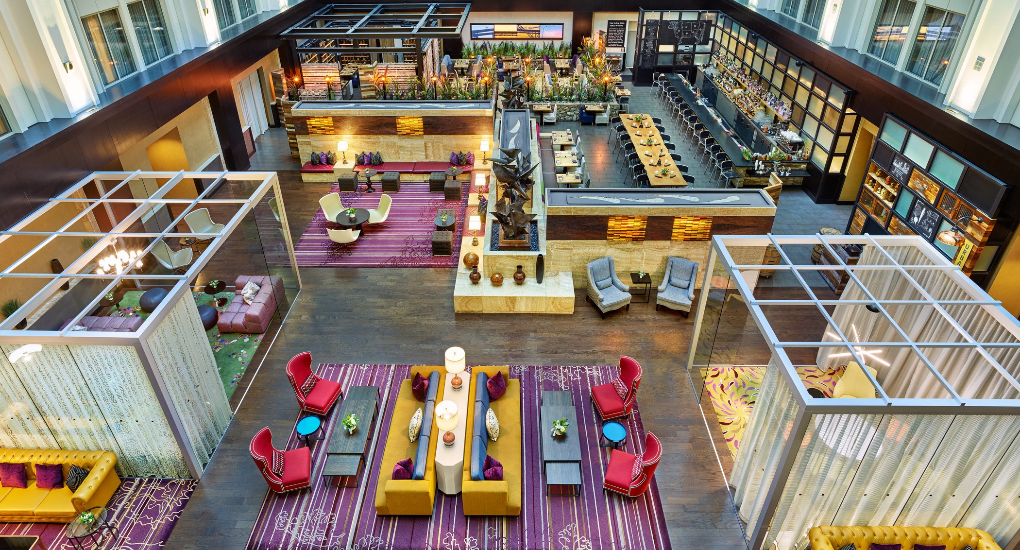 How to Achieve Hotel LEED Requirements Through FF&E and OS&E | Fohlio | LEED for hospitality | LEED materials | LEED products | brand standards | hotel design | The Nines Portland, Oregon
