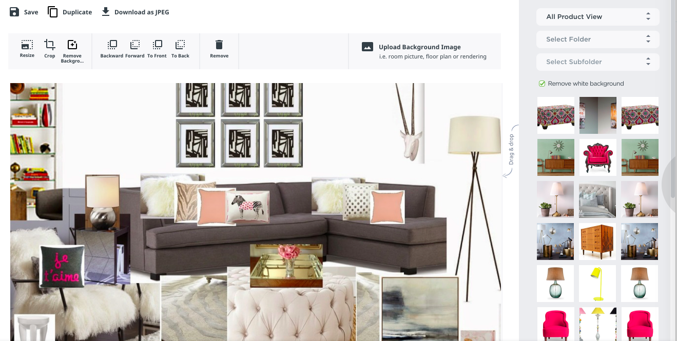 5 Tools To Make Your Mood Board Ideas Pop -- Effortlessly | Fohlio | Mood Board