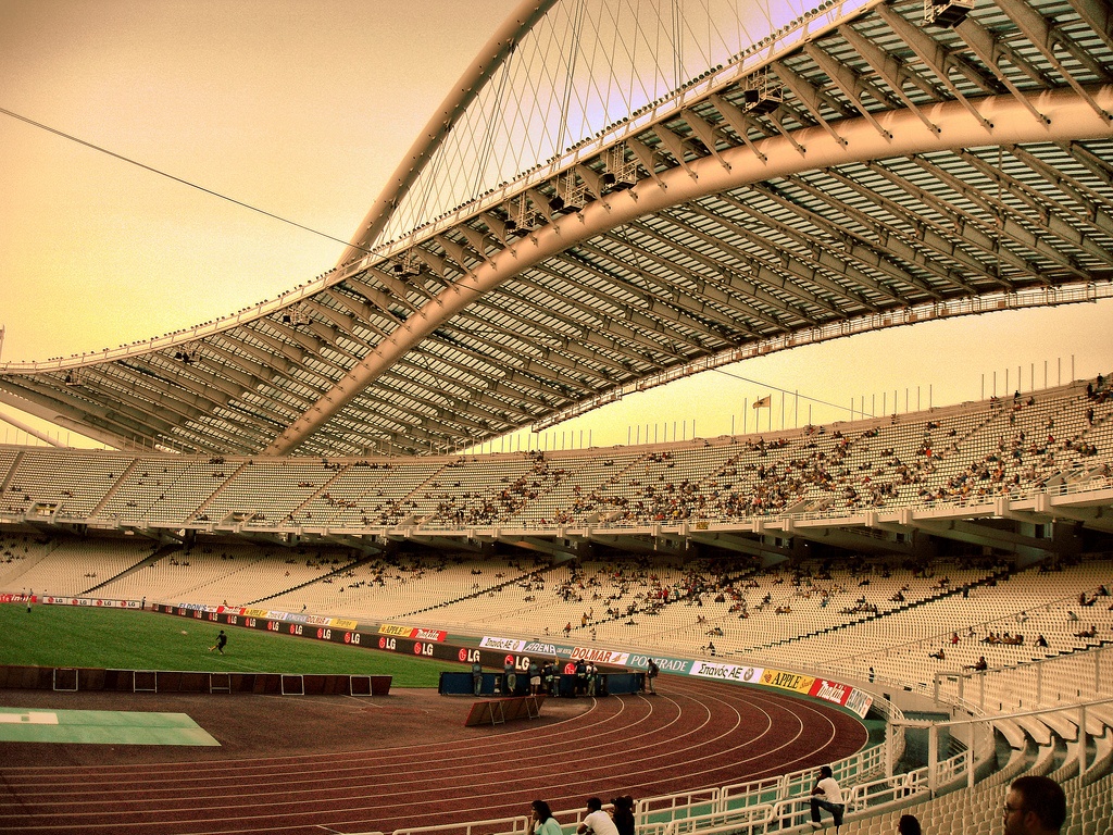 7 of the Most Beautiful Olympic Stadiums and Venues Ever Built | Fohlio | Spyros Louis Olympic Stadium, Athens, 2004