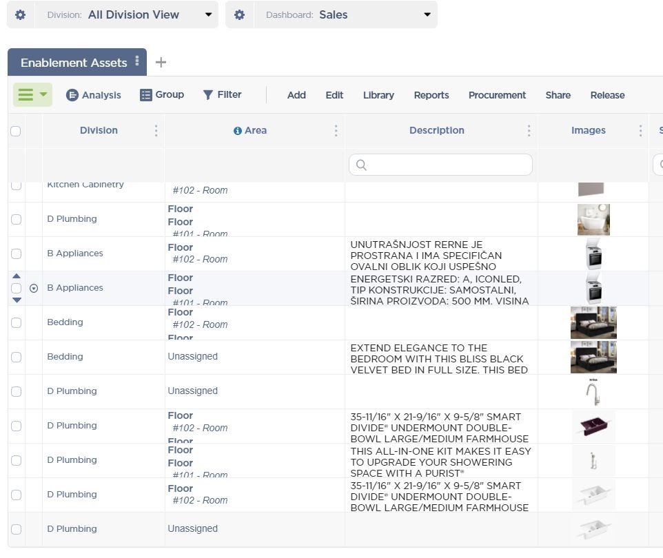 Fohlio FF&E specification and procurement | product information management PIM software | construction cost estimating | construction cost estimator | technical assets