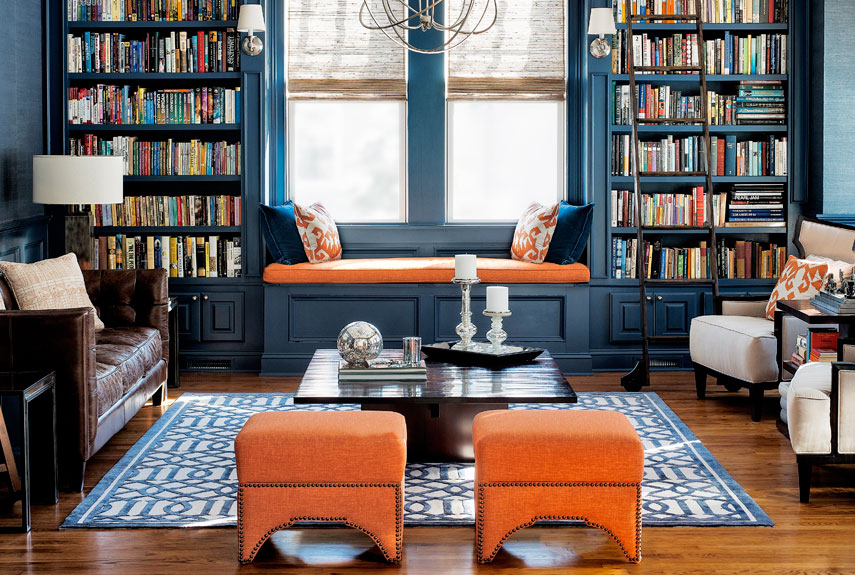 Hotel Interior Design Pschology of Color | Fohlio | Blue and Orange
