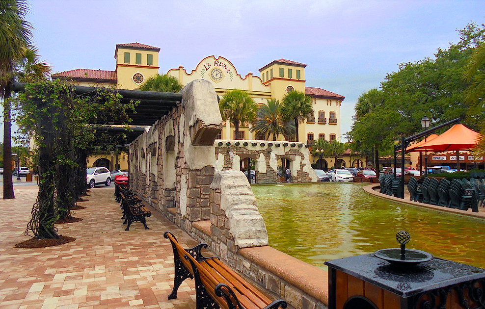 town square