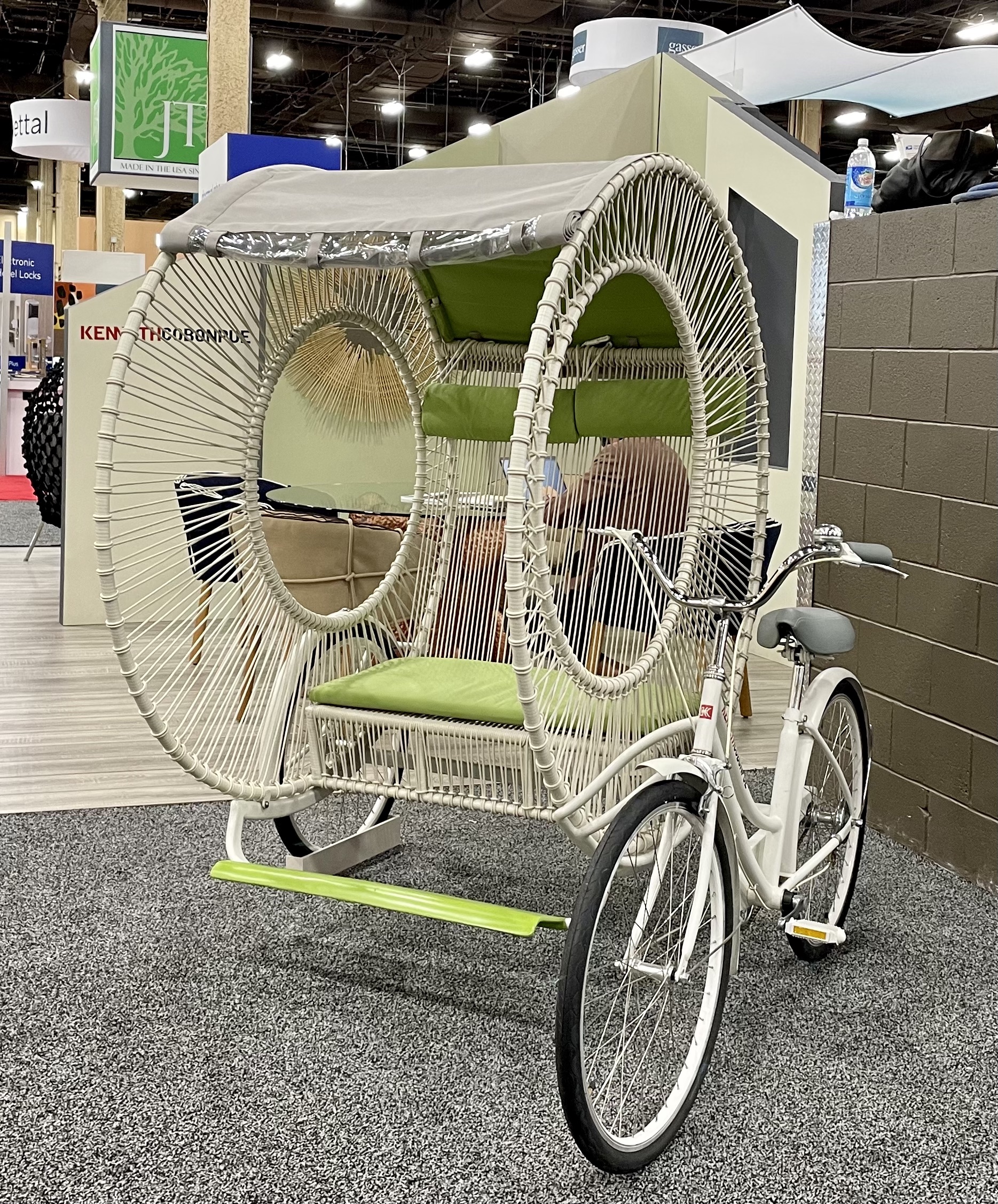 Our Top Picks From HD Expo 2021 | Fohlio FF&E specification and procurement software | Kenneth Cobonpue pedicab