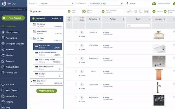 Architects' Tools: 8 Elements of an Indispensable Digital Materials Library | Fohlio | FF&E Specification Software