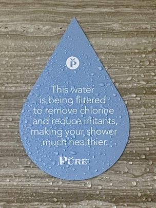 Rebounding From COVID How This Extra Level of Clean Could Give Your Hotel An Edge | Pure Wellness | shower sticker | Fohlio FF&E specification software