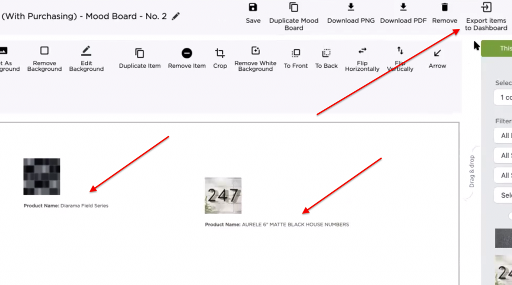Taking Advantage of Reopening Economies: 5 Ways to Specify and Procure FF&E Faster | Fohlio | specification and procurement software | mood board