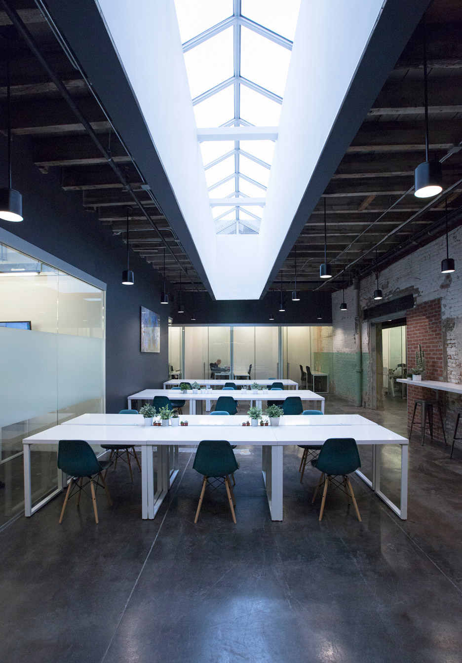 The Anatomy of Good Coworking Space Design, In Pictures | Fohlio | Product Specification and Materials Budget Calculator | Coworkrs, Gowanus | FF&E | FFE | interior design software | digital materials library