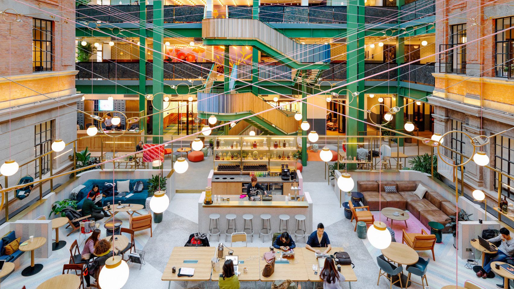 The Key to Successful Coworking Space Design is Helping People Feel Less Lonely | Fohlio | WeWork Shanghai