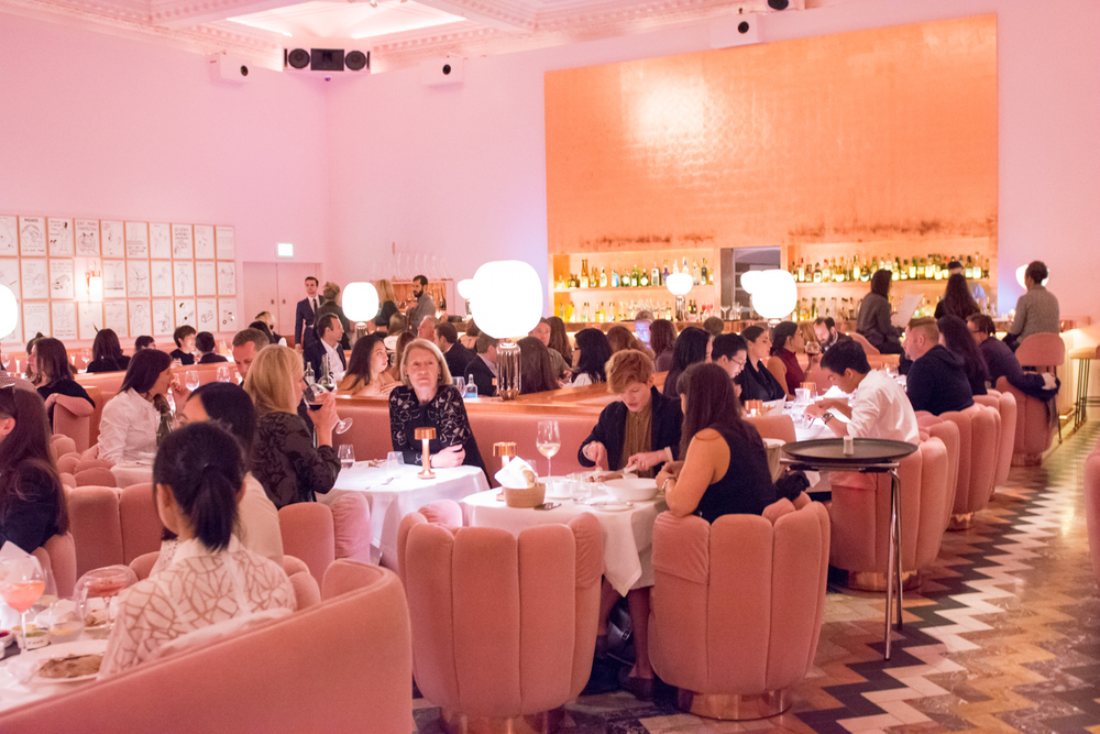 The Psychology of Restaurant Interior Design, Part 5: Architecture | Fohlio | Pink Room at Sketch, London | FF&E | FFE | interior design software | digital materials library
