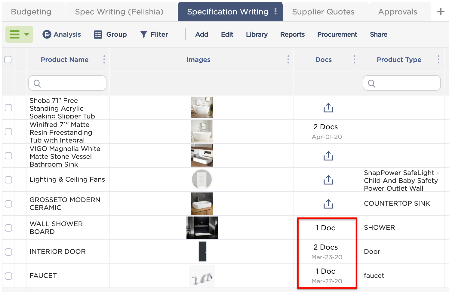 The Ultimate Guide to Setting Up Your Online Materials Library, Part 1: Overview and Introduction to Organizational Tools,  FF&E Specification, specification software , material bank , product library software, software design specification, design spec software, spexx, layer team, spexx alternative, specification sheet, spec sheet, software design specification, interior design ff&e, ff&e specification templates, Fohlio digital materials software, ff&e specification and budgeting 