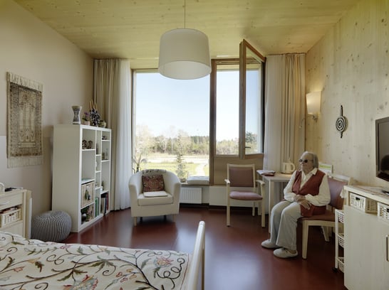 How the Best Nursing Home Designs Focus on Senior Health and Wellness, Part 2: Private Areas | Procurement | Standardization | FF&E | Product Management | Senior Wellness | Senior Health and Wellness , Nursing Home Floorplans, FF&E Specification,  Specification Software