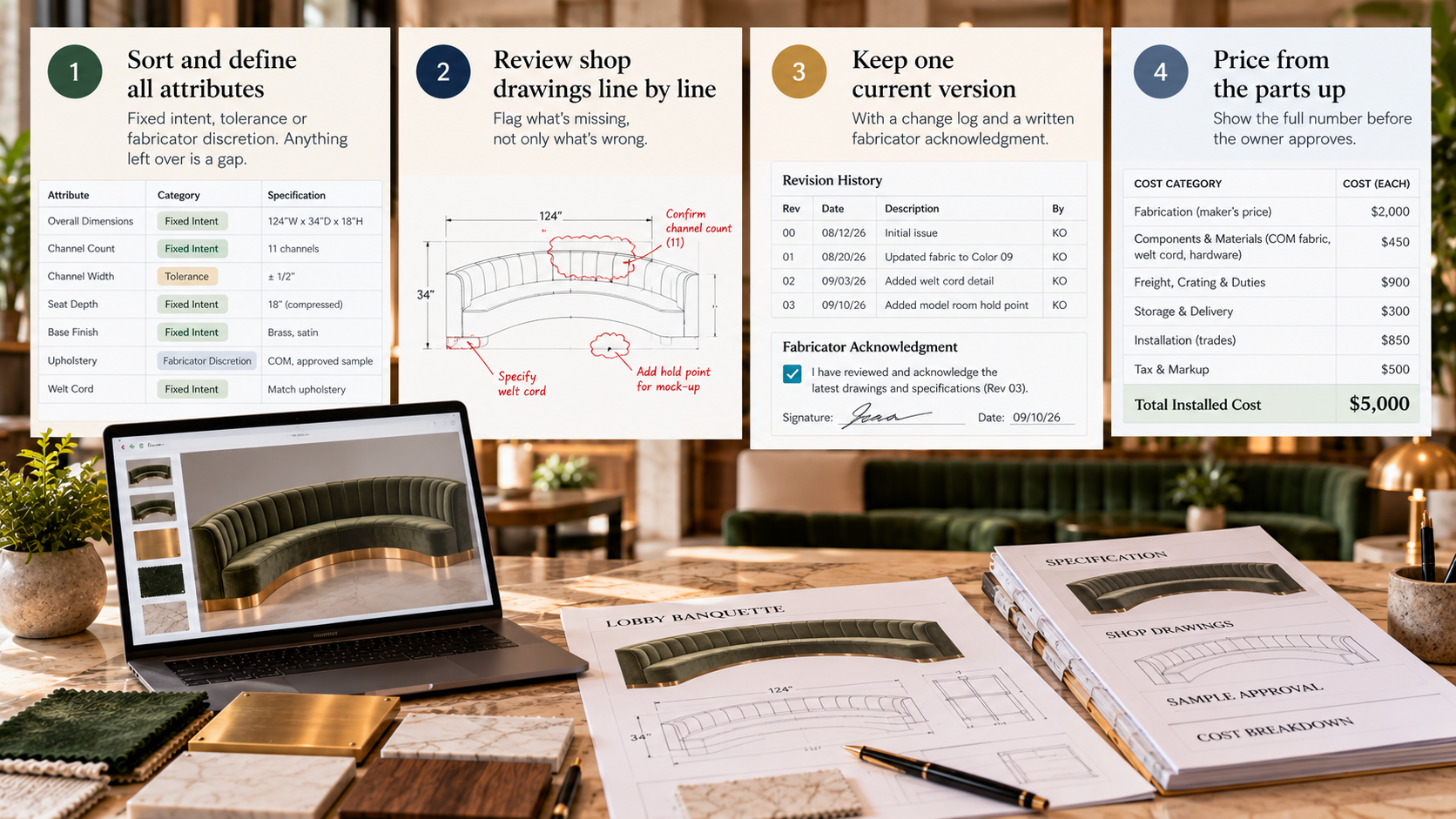 Interior Design Workflow Desk Guide
