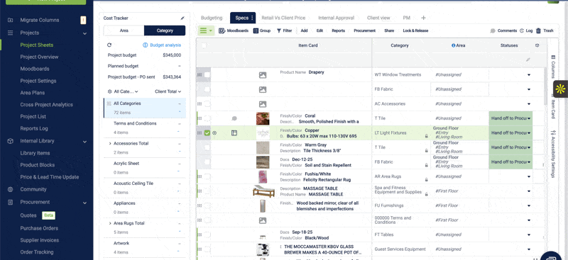 fohlio, interior design software, ff&e software, ff&e writing, ff&e specification, ff&e procurement software, specification management software, design and procurement software, interior design procurement, ff&e management, procurement workflows, multi project design workflows, hospitality design software, healthcare design software, retail design software, multifamily design software, specification and procurement platform, preferred vendor management, fabrication ready specifications, procurement visibility, cross project reporting, A How-To Guide for Design and Procurement Firms: Choosing Interior Design Software
