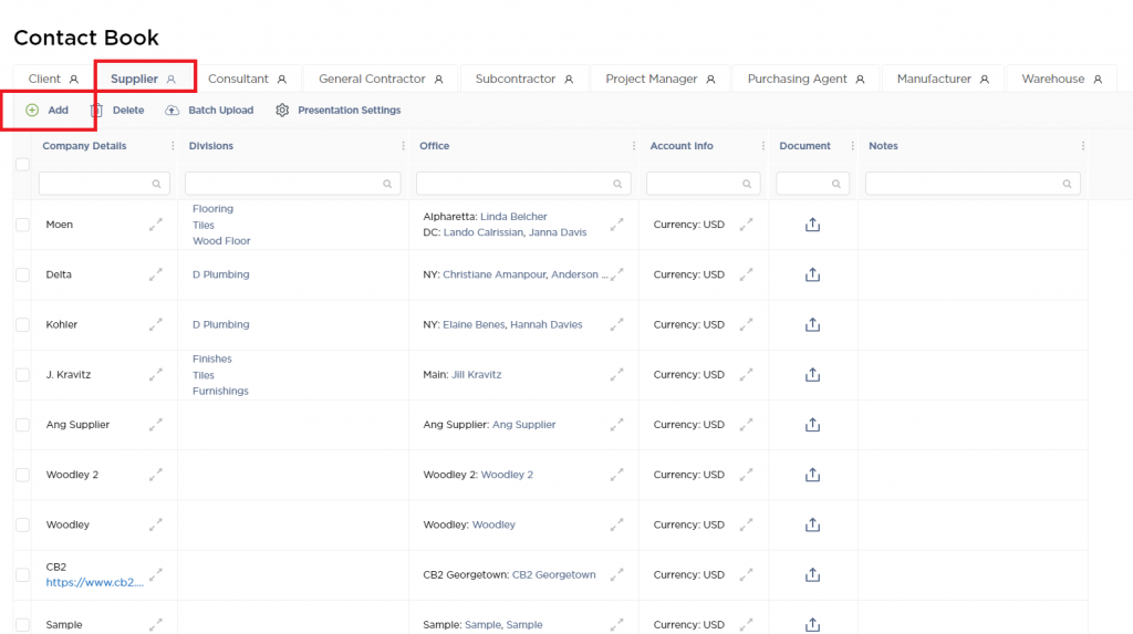 Manage Approved Vendors and FF&E Brand Standards For Less Effort With Fohlio | FF & E and OS&E | vendor management system | supplier management | approved vendor list
