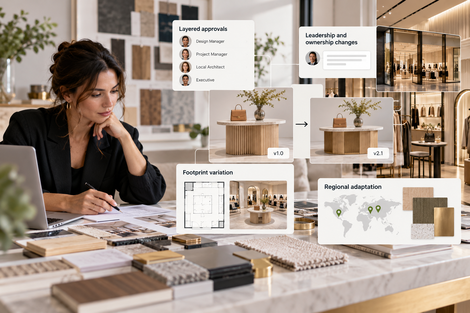 Retail Design Approval Workspace - Why specs change so often in retail