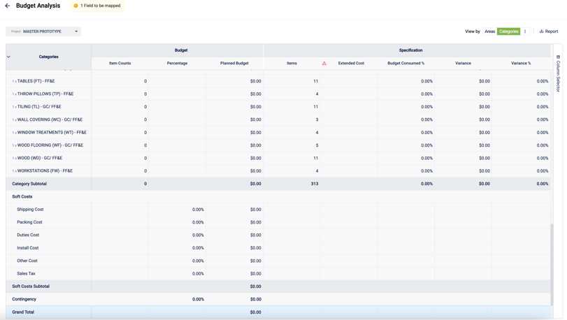 Spec book, financial spend, soft costs, hard cost, construction cost, Fohlio, FF&E procurement, FF&E, OS&E, budget analysis, capital projects, The Spec Book Is a Financial Document: Here’s Why It Needs Real-Time Data