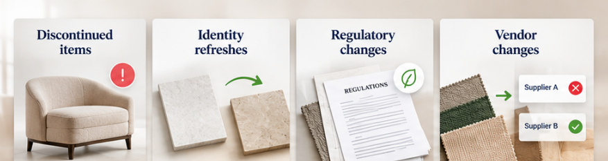 What counts as a brand-standard change? types of changes
