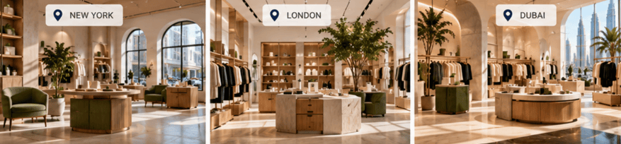 Why identical stores aren't the goal in Retail design store rollout