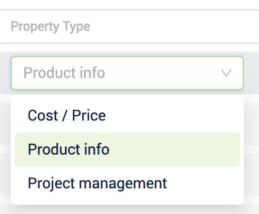 Enhanced Property Definitions