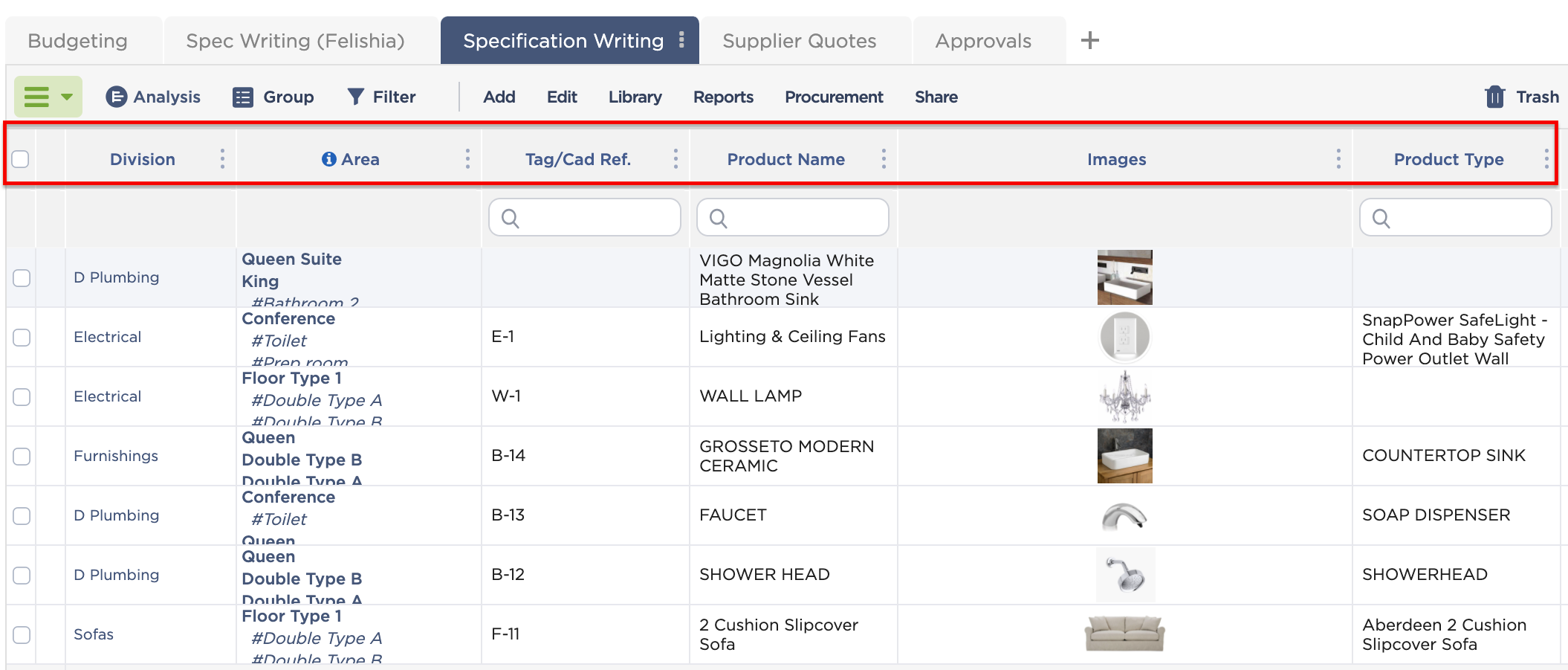 The Ultimate Guide to Setting Up Your Online Materials Library | Fohlio | FF&E specification | dash